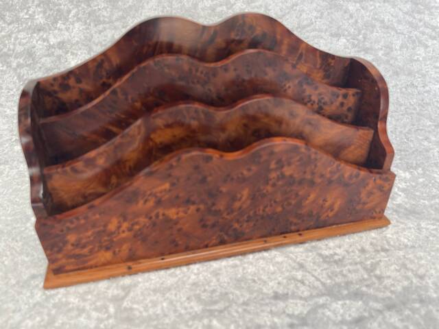 Moroccan Style Letter Rack in Araar, French Polished by Etsy | ufurnish.com