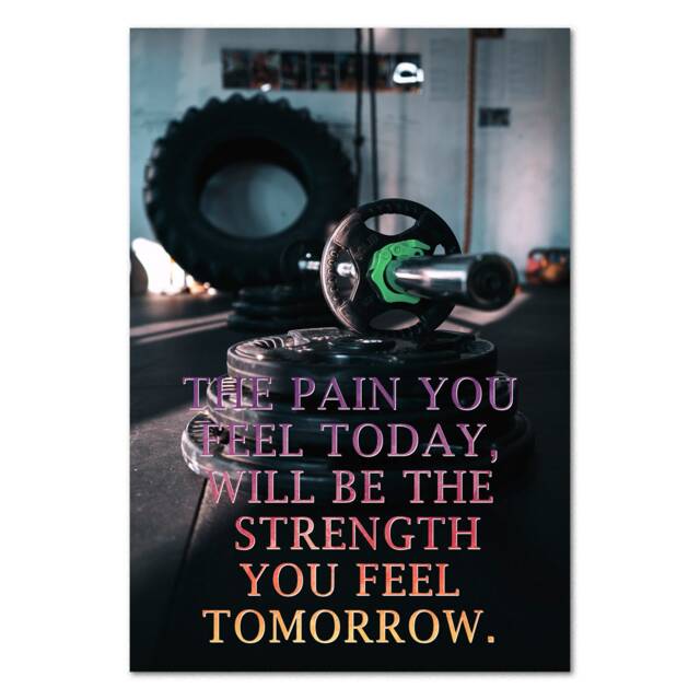 Fitness Posters Motivational Inspirational Quotes Prints For ...