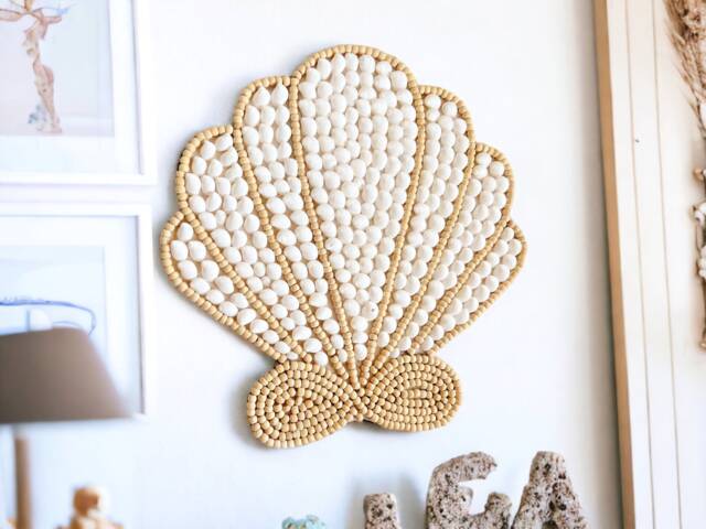 Sea Shell Nursery Wall Decor, Children's Ocean Theme Nursery, Beach ...