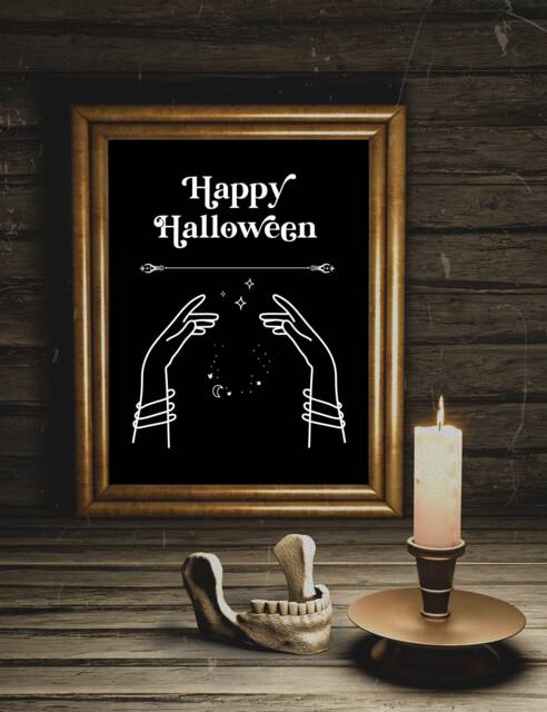 Halloween Artsy Boho Wall Art by Etsy | ufurnish.com