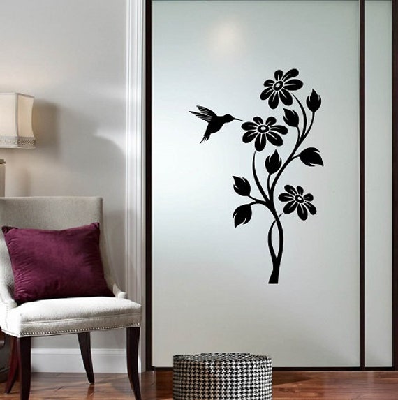 In-Style Decals Wall Vinyl Decal Home Decor Art Sticker Flowers ...