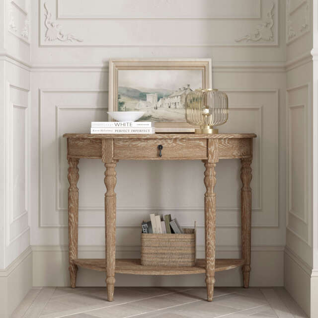 Loire Console Table by Feather & Black | uFurnish.com