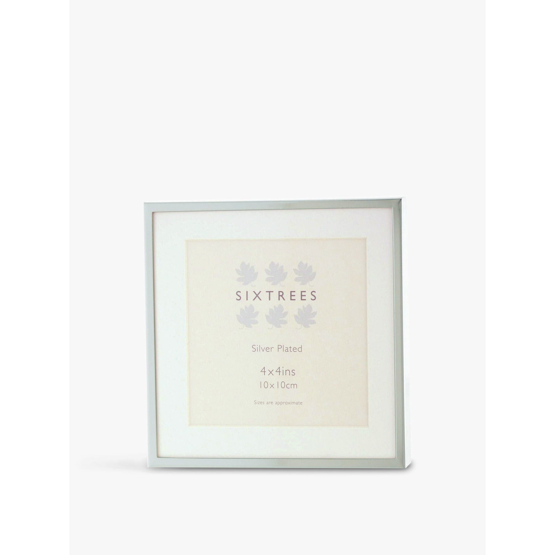 Sixtrees Park Lane Silver Frame by Fenwick