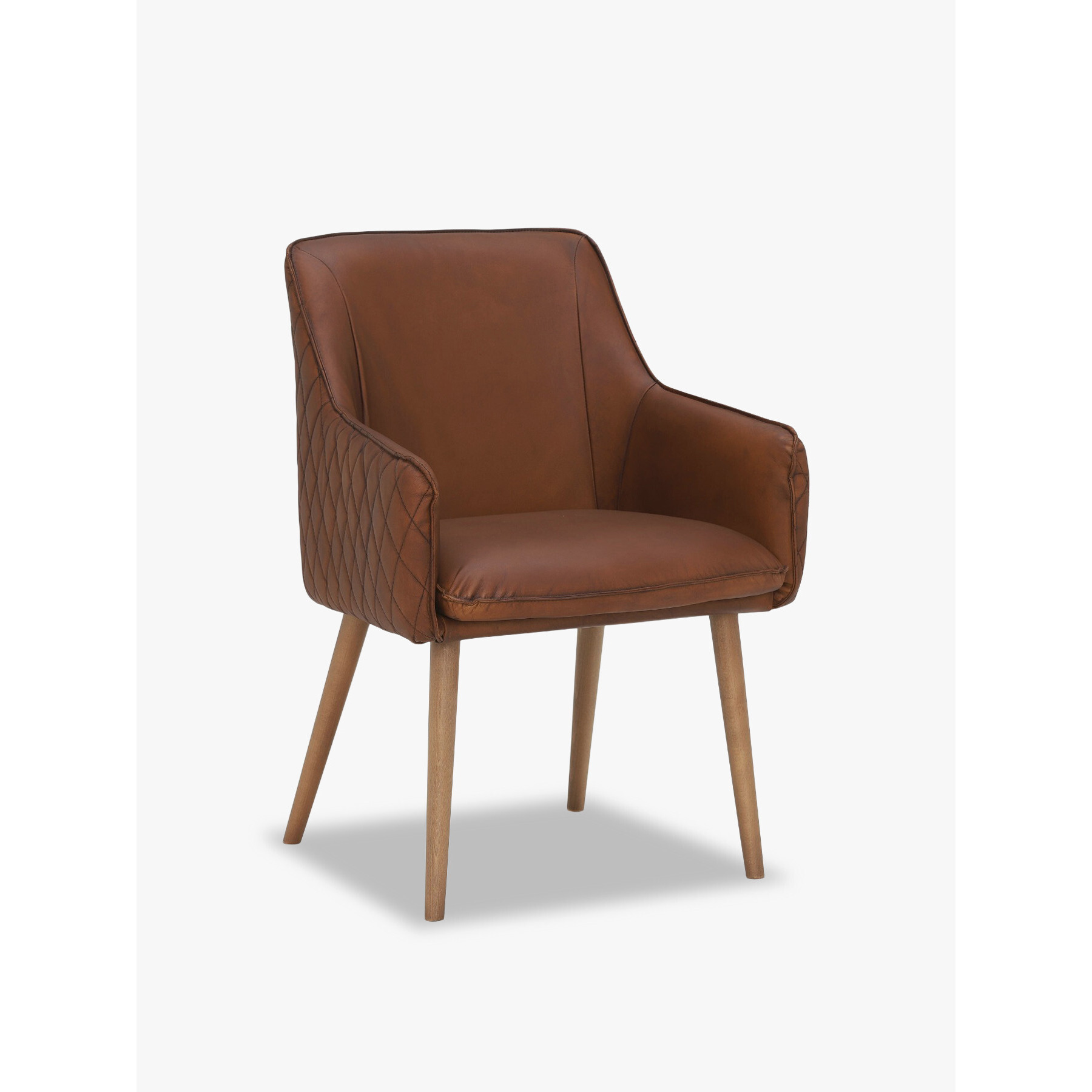 Barker and Stonehouse Antares Dining Chair Brown by Fenwick