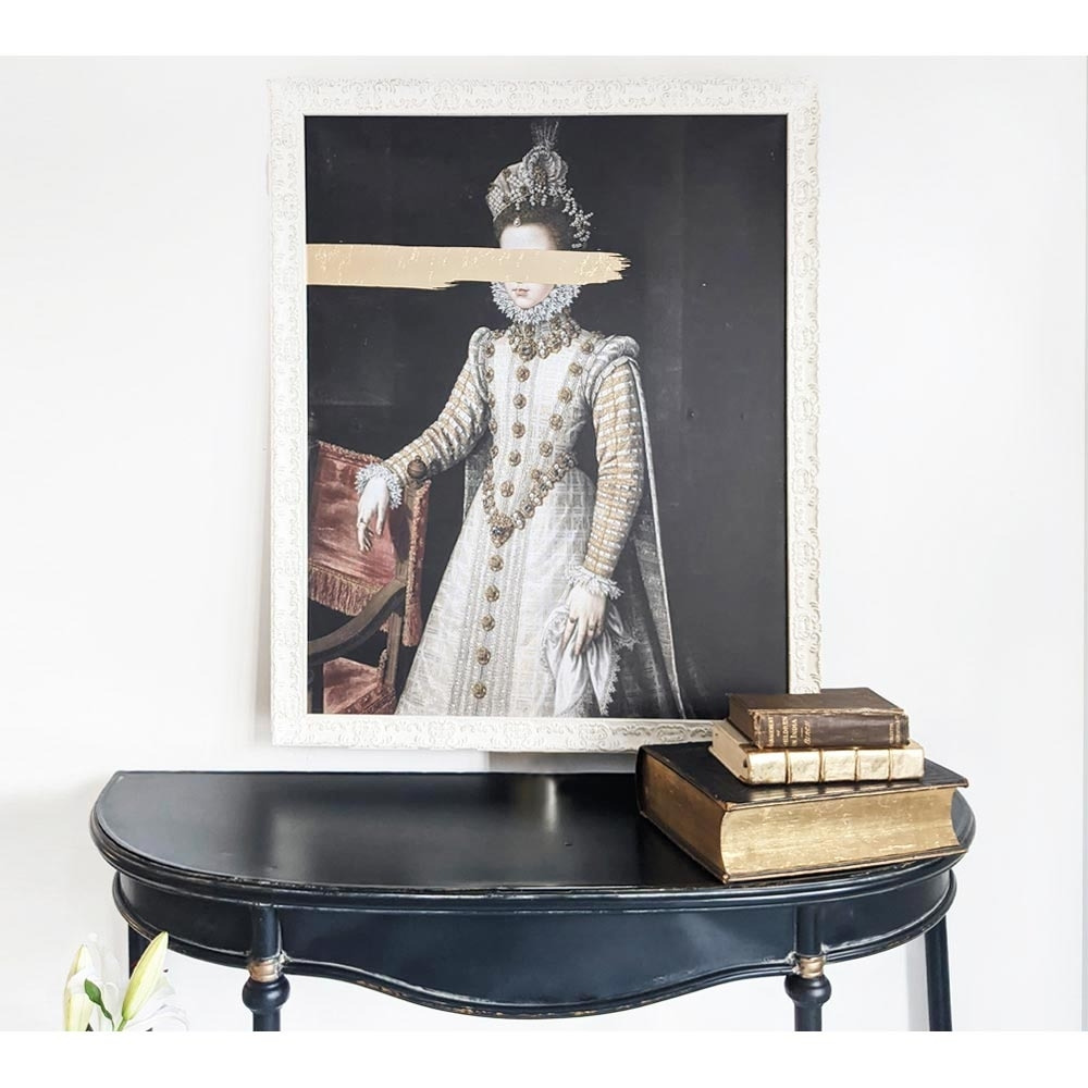 Our Slashed Sovereign Wall Portrait by French Bedroom | ufurnish.com