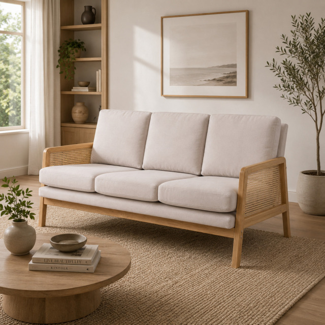 Ida 3 Seater Chair by Furniture Edit | uFurnish.com