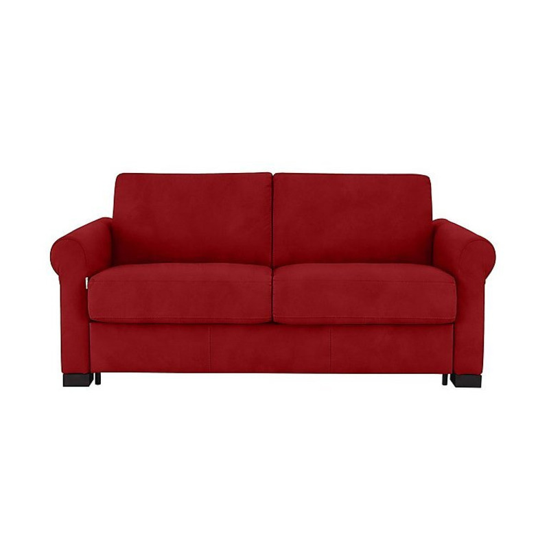 Nicoletti Alcova 2 Seater Fabric Sofa Bed with Scroll Arms Selma