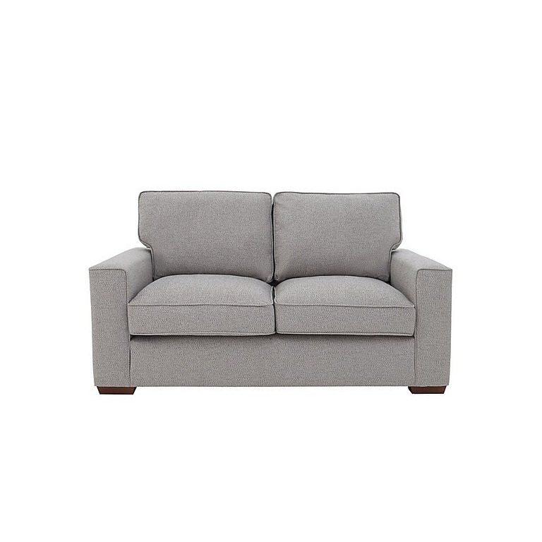 Cory 2 Seater Fabric Classic Back Sofa Bed Dallas Silver by Furniture