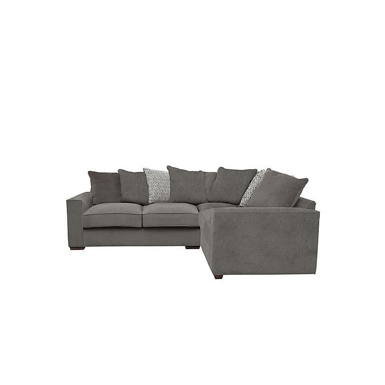Cory Small Fabric Right Hand Facing Corner Scatter Back Sofa Cosmo