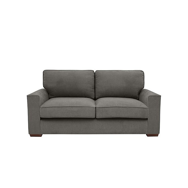 Cory 3 Seater Fabric Classic Back Sofa Bed Cosmo Pewter by Furniture