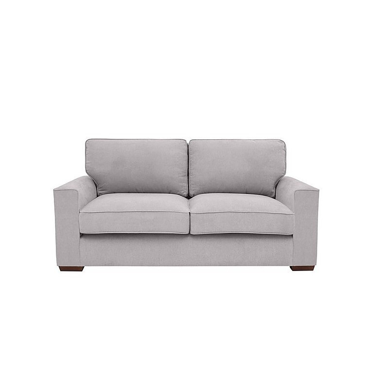 Cory 3 Seater Fabric Classic Back Sofa Bed Cosmo Silver by Furniture