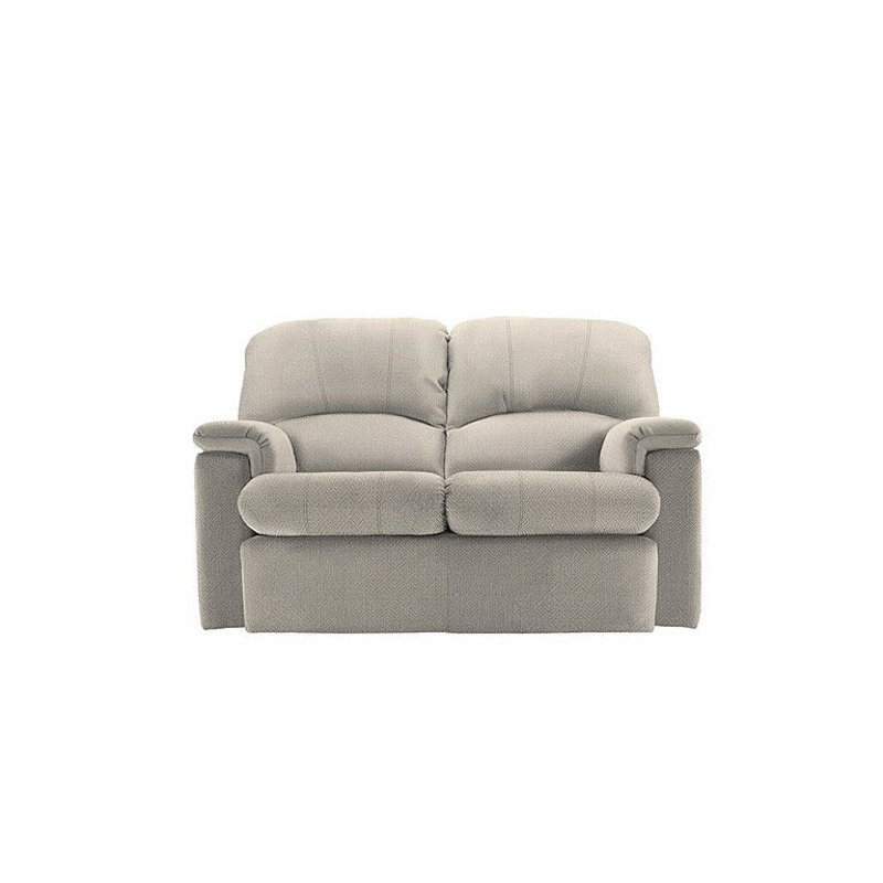 G Plan Chloe Small Fabric 2 Seater Sofa Nebular Pebble by Furniture
