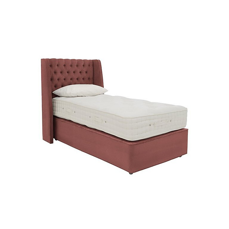 Hypnos Bespoke Grandeur Divan Set with 2 Drawers Single Maestro Spice by Furniture Village