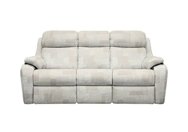 G Plan - Kingsbury 3 Seater Fabric Sofa - No Recliner - Checkers Putty ...