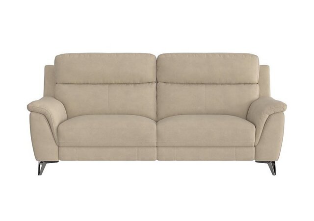 Contempo 3 Seater Fabric Power Recliner Sofa - Oatmeal by Furniture ...