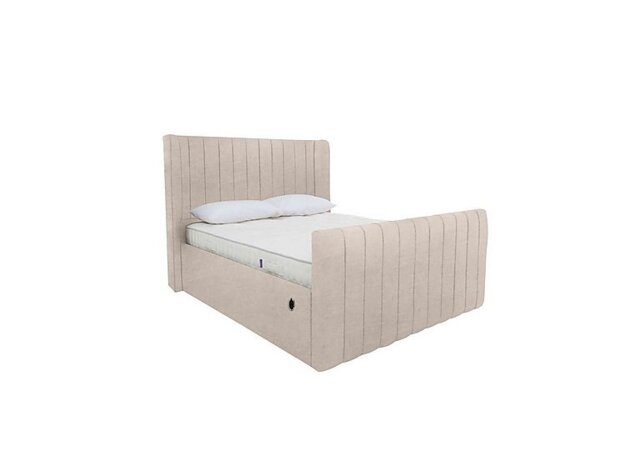Eira High Foot End Electric Ottoman Bed Frame - King Size - Savannah ...