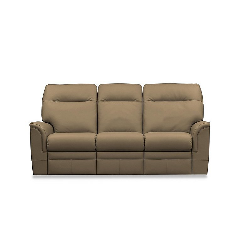 Parker Knoll Hudson 23 Leather 3 Seater Power Recliner Sofa Como