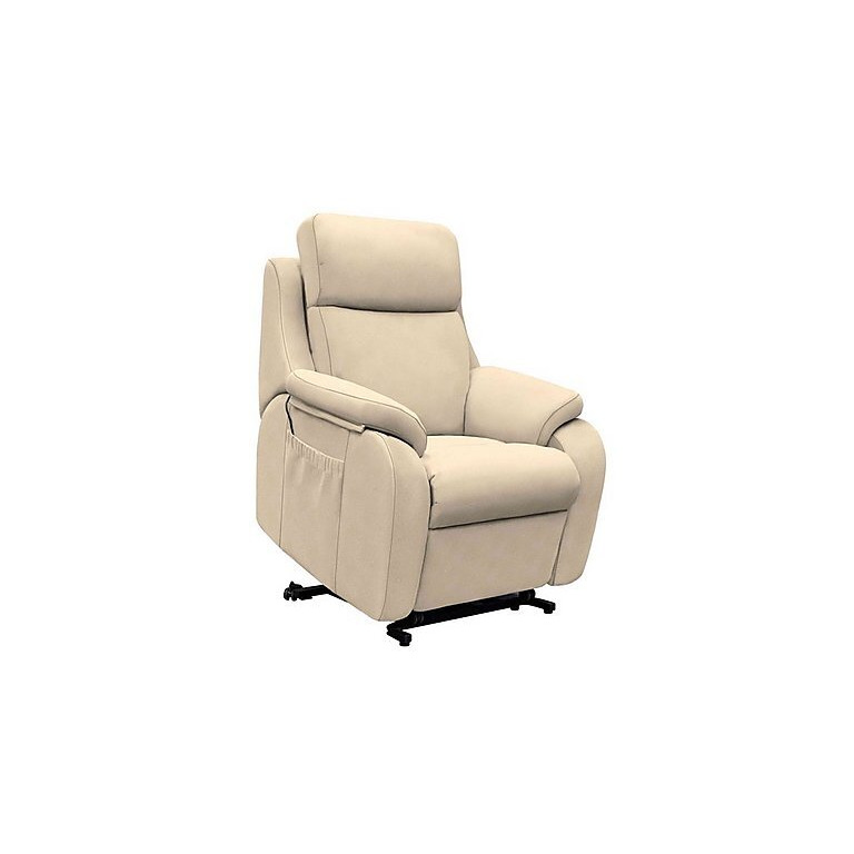 G Plan Kingsbury Small Fabric Lift and Rise Chair Stingray Linen by