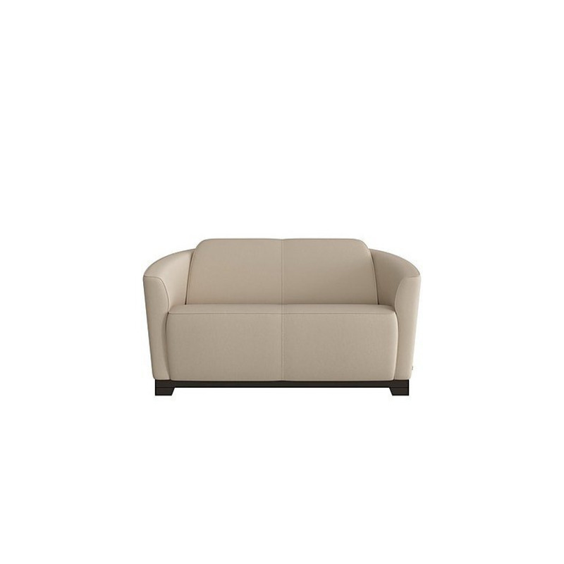 Nicoletti Ketty 2 Seater Leather Sofa Torello Fango by Furniture