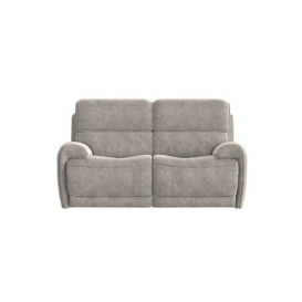 Link 2 Seater Fabric Power Recliner Sofa with Power Headrests - Grey