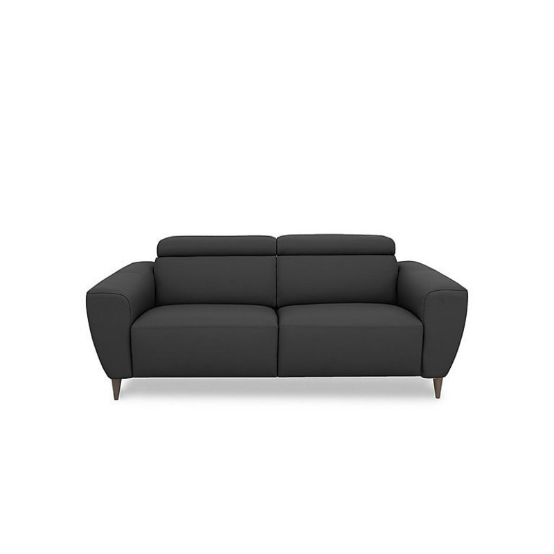 Nicoletti Milano 2.5 Seater Leather Power Recliner Sofa with Tobacco