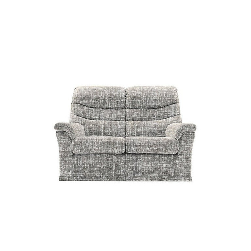 G Plan Malvern 2 Seater Fabric Sofa with Power Recliner Shore Slate