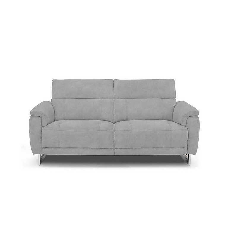 Moet 3 Seater Fabric Power Recliner Sofa with Telescopic Headrests