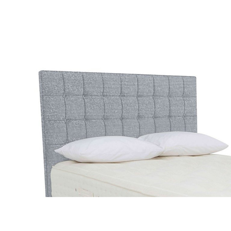 Hypnos Naphill Floor Standing Headboard Small Double Brooklyn Smoke by Furniture Village