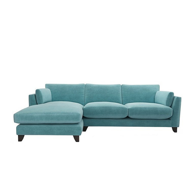 The Lounge Co. Peyton 3 Seater Fabric Chaise End Sofa by Furniture