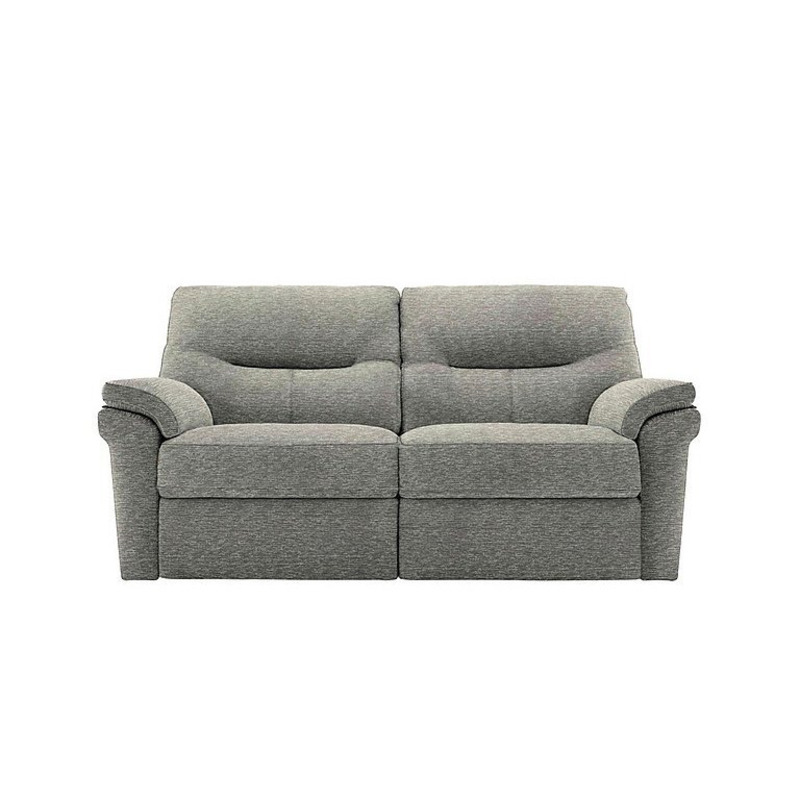 G Plan Seattle 2.5 Seater Fabric Sofa Grey by Furniture Village