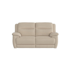 Touch 2 Seater Leather Power Recliner Sofa - Grey- World of Leather