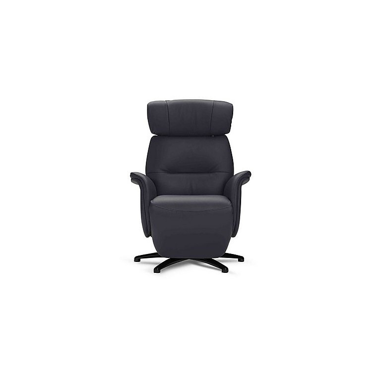 Nicoletti Tricolour Vincenzo NC Leather Swivel Power Recliner Chair