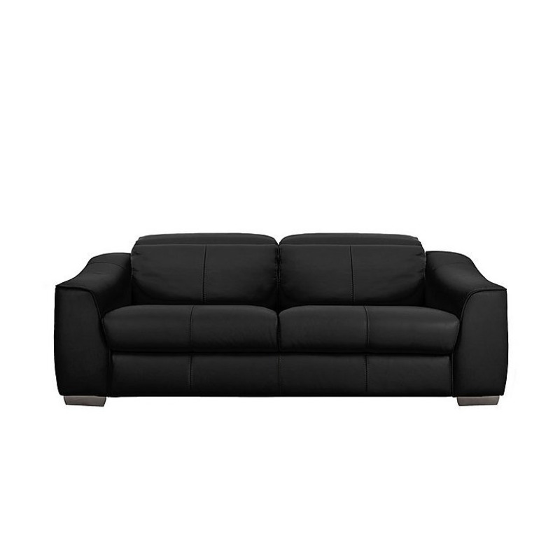 Xavier 3 Seater Leather Power Recliner Sofa with Power Headrests