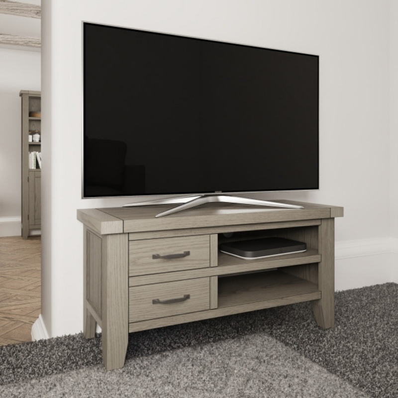 Surrey Grey Oak Standard Tv Unit by Furniture World