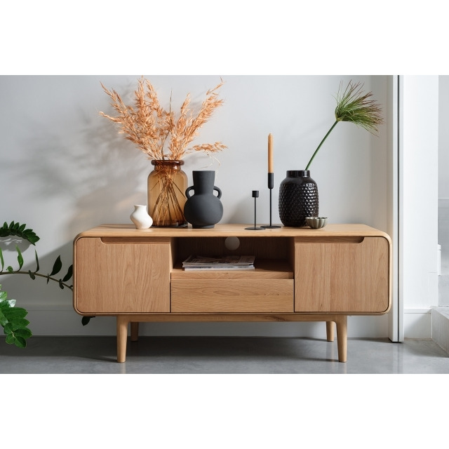 G Plan Winchester Retro Oak TV Unit Oak by Furniture World