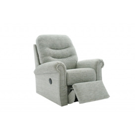 G Plan Holmes Fabric Armchair - Power Recliner - Grey
