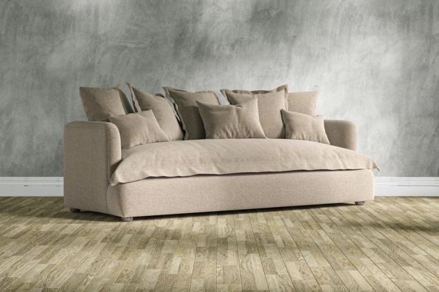 Tetrad Heritage Amilie Grand Large Sofa - Grey by Furniture World ...