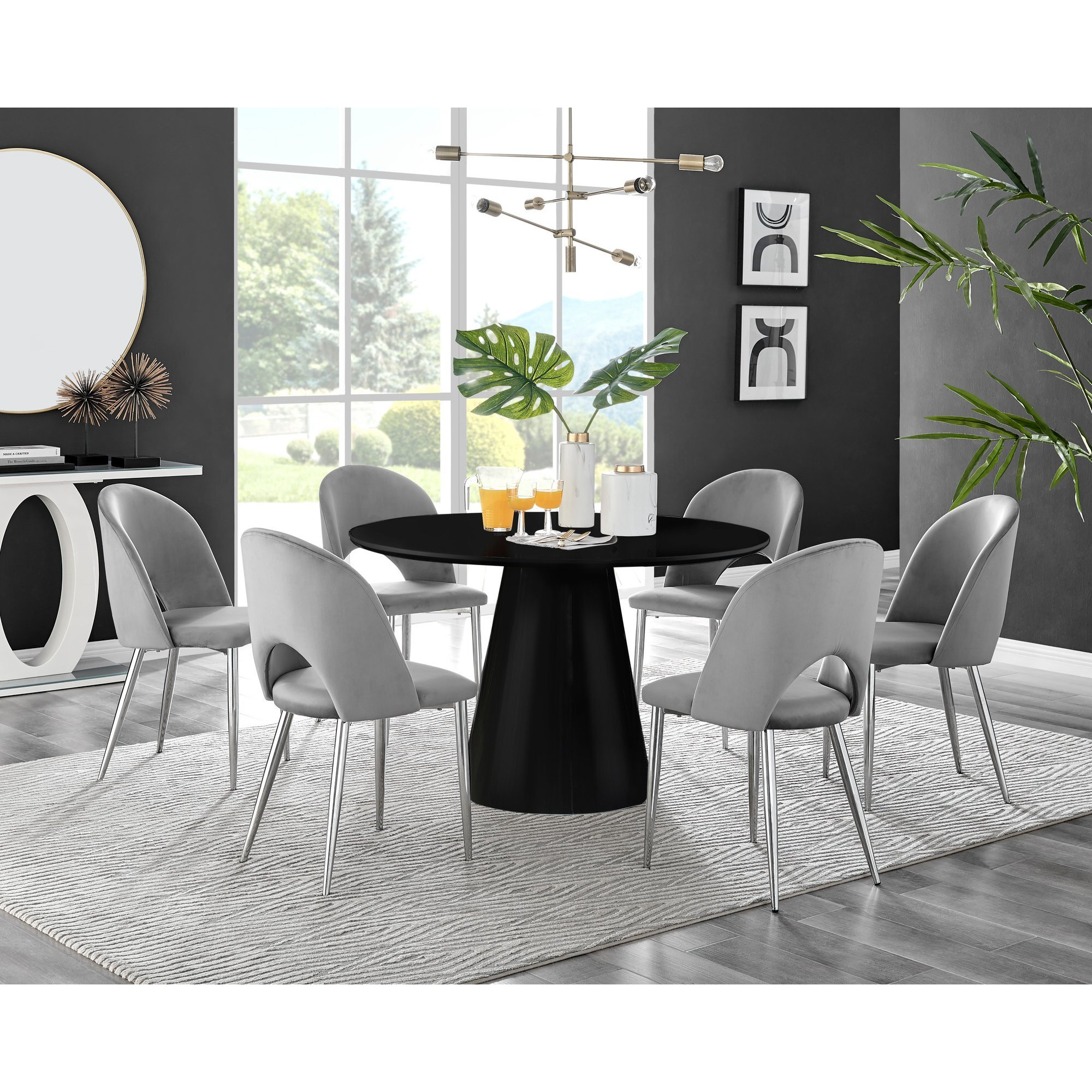 ATTICO83 / BLK SIL GRY