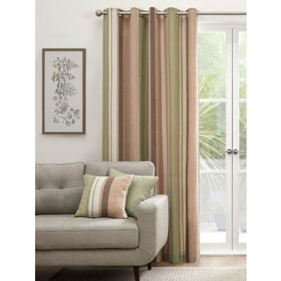Fusion - Whitworth - 100% Cotton Cushion Cover - 43 x 43cm in Green