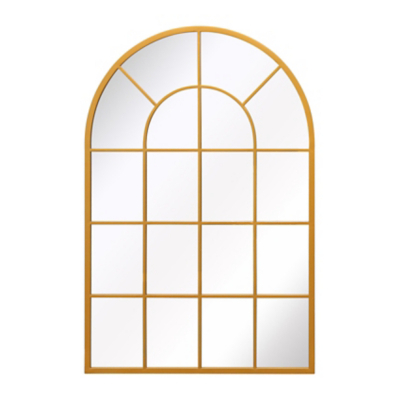 Framed Arched Window Wall Mirror 120x80cm by George at ASDA | ufurnish.com