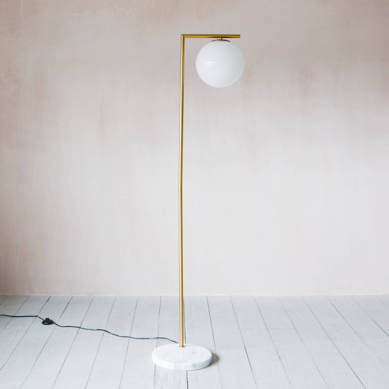 Graham and Green Cody Globe Floor Lamp by Graham & Green