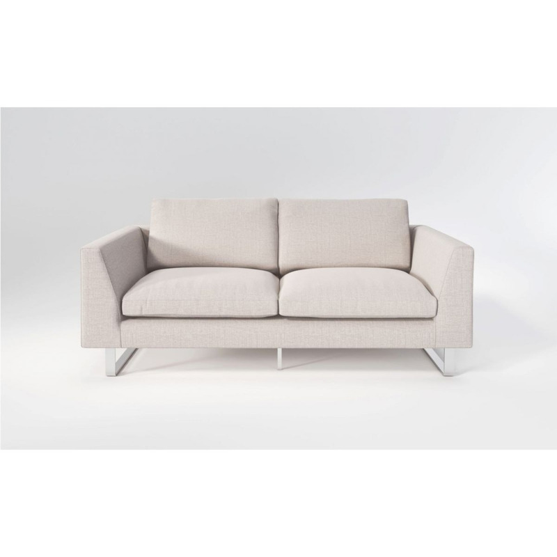 Graham and Green New York 2 Seater Sofa in Light Beige Caleido by
