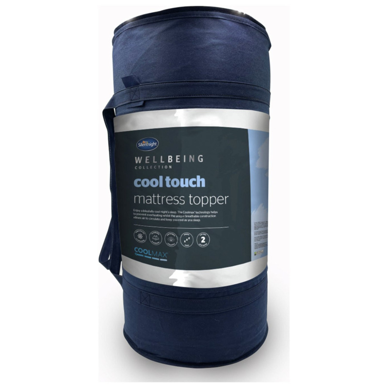 Silentnight Wellbeing Cool Touch Mattress Topper Superking by Habitat