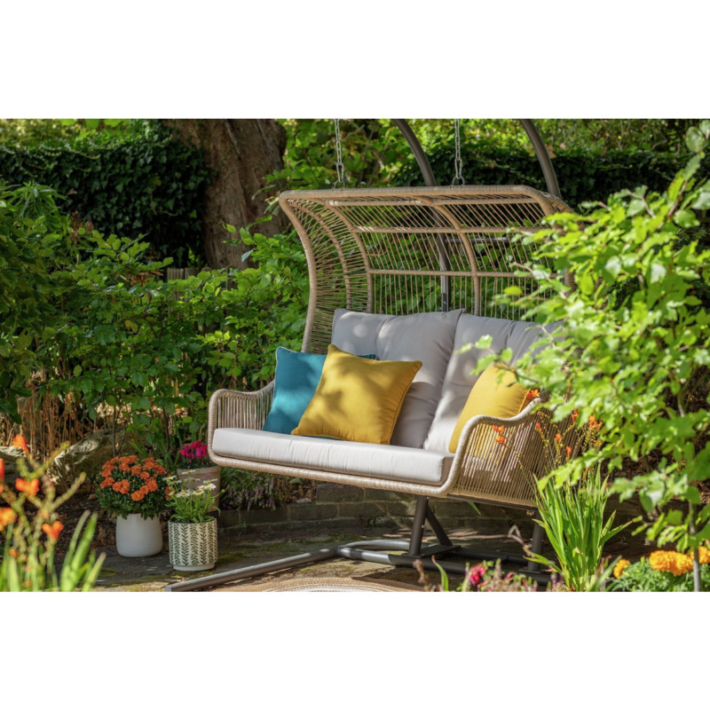Garden by Sainsbury's Gold Scatter Cushion Pack Of 2 by Habitat