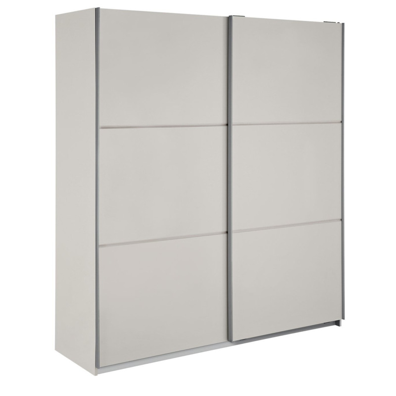Habitat Holsted Large Sliding Wardrobe Soft Grey by Habitat