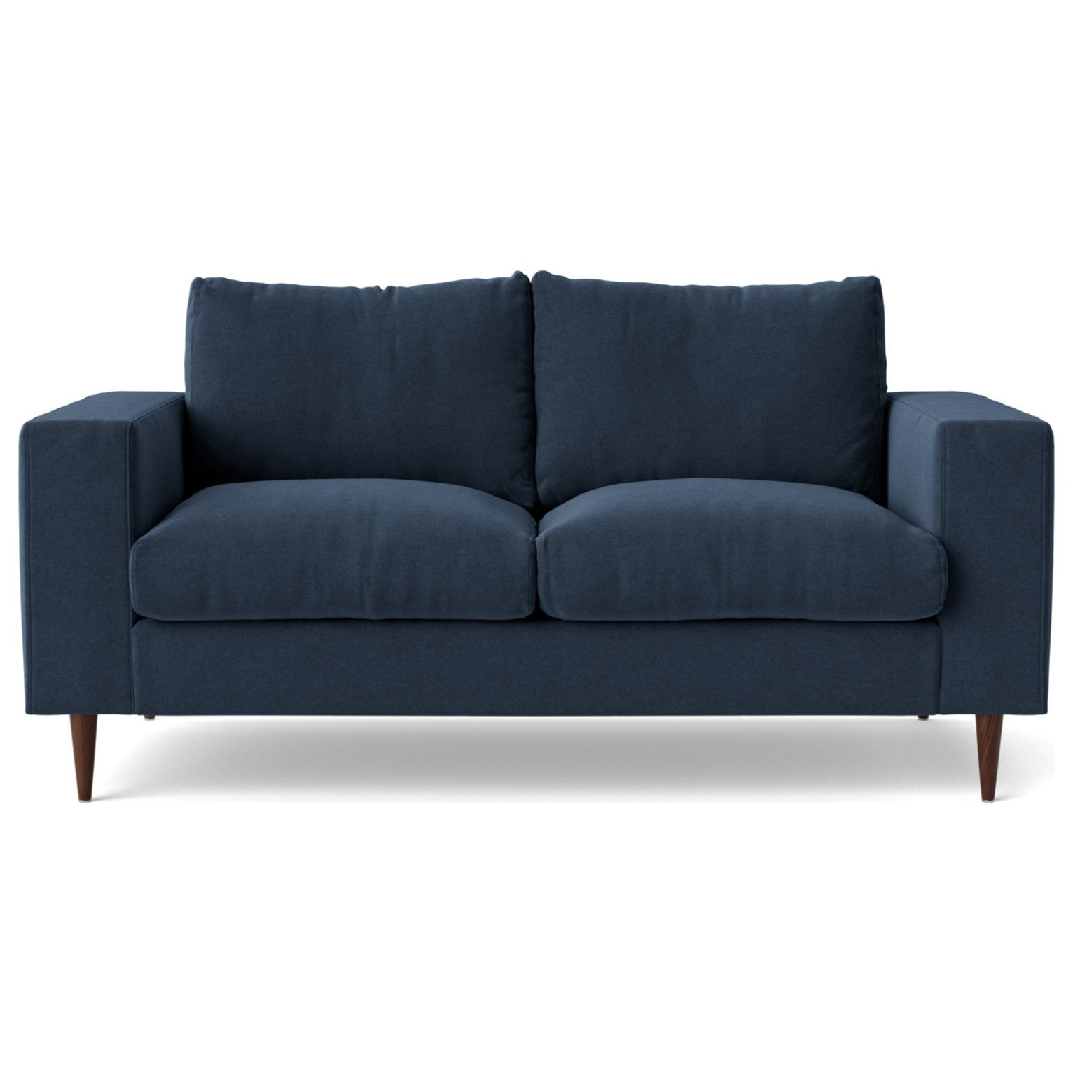 Swoon Evesham Fabric 2 Seater Sofa Indigo Blue by Habitat