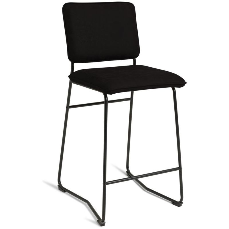Habitat Loft Living Bar Stool Black by Habitat