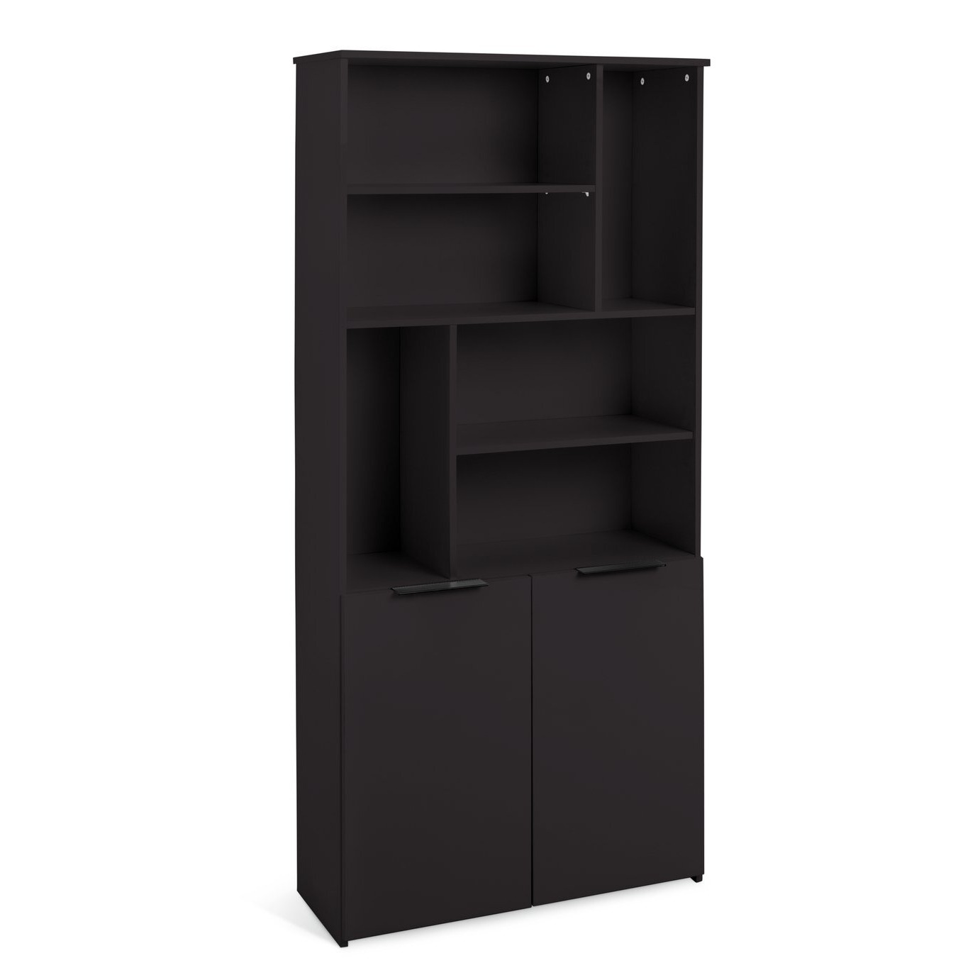 Habitat Hayward Tall Bookcase Gloss Black by Habitat