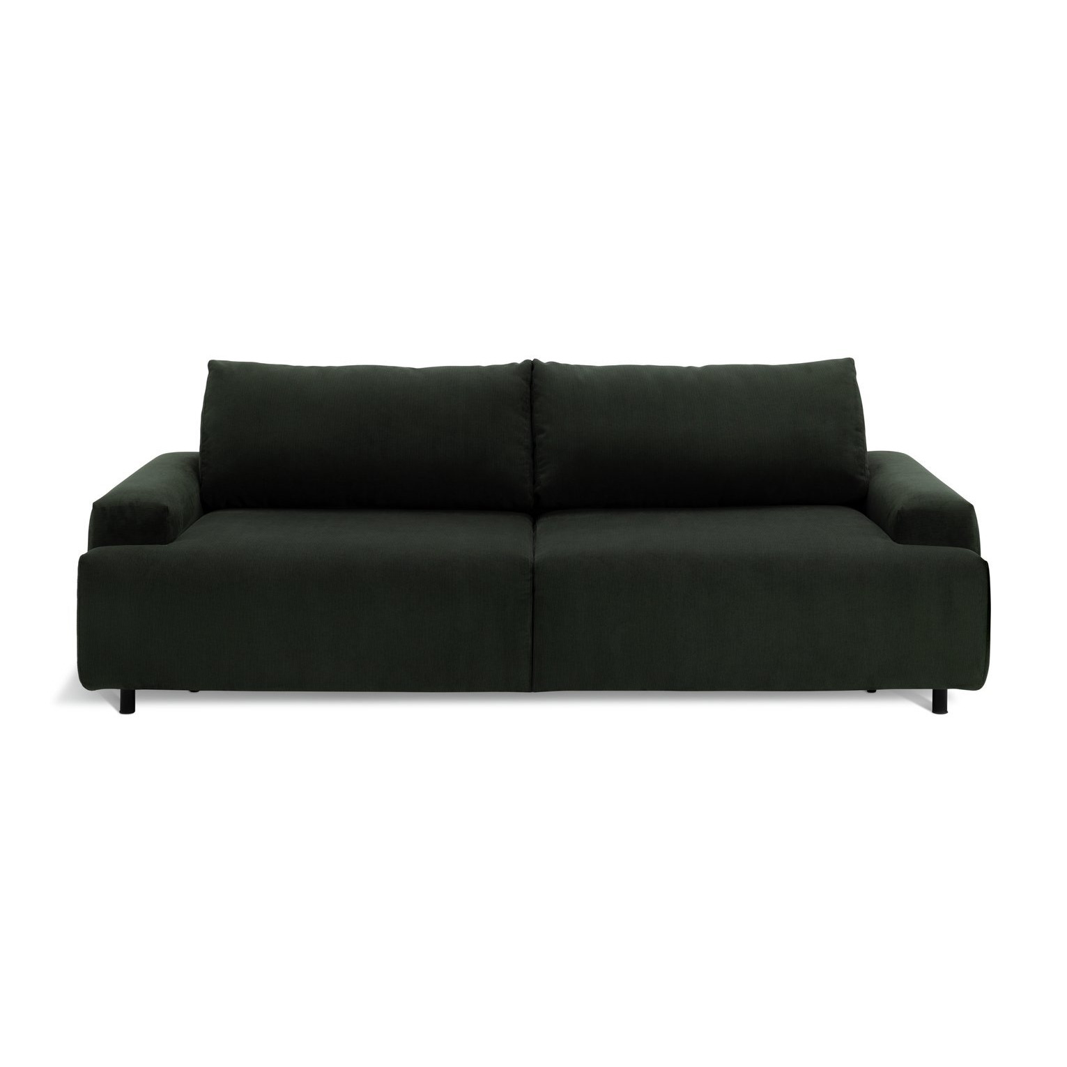 Habitat Julien Fabric 4 Seater Sofa Bed Green by Habitat