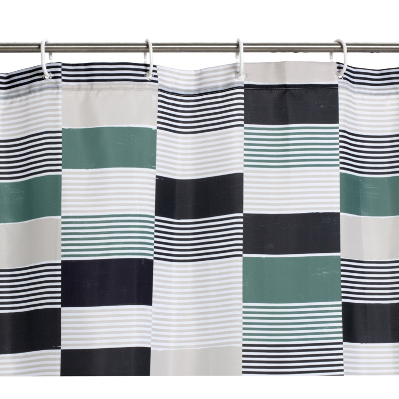 Habitat Block Geo Print Shower Curtain by Habitat